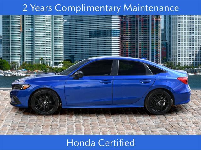 used 2023 Honda Civic car, priced at $22,000