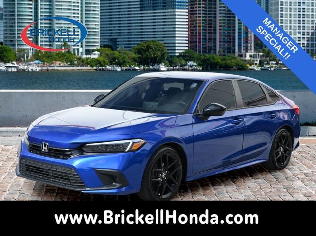 used 2023 Honda Civic car, priced at $22,000