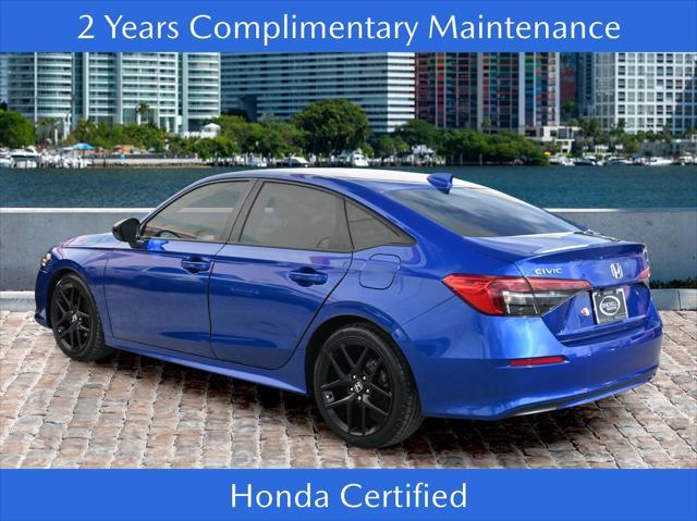 used 2023 Honda Civic car, priced at $22,000