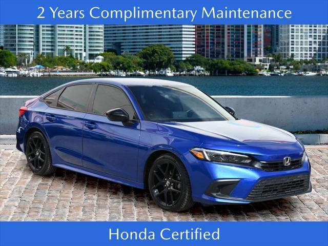 used 2023 Honda Civic car, priced at $22,000