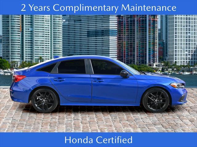 used 2023 Honda Civic car, priced at $22,000