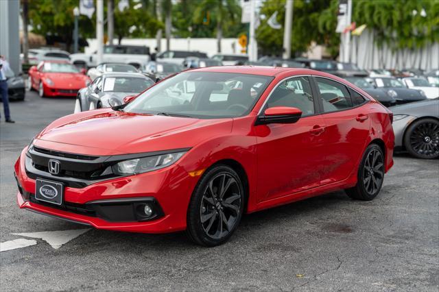 used 2021 Honda Civic car, priced at $18,500