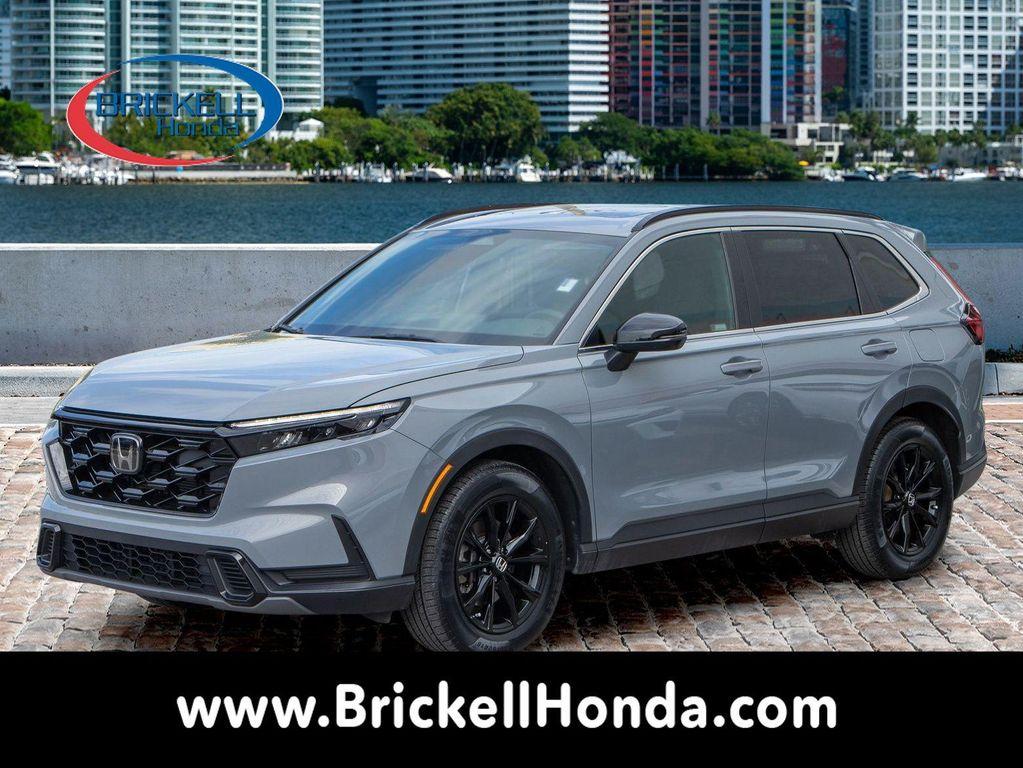 used 2023 Honda CR-V Hybrid car, priced at $27,400