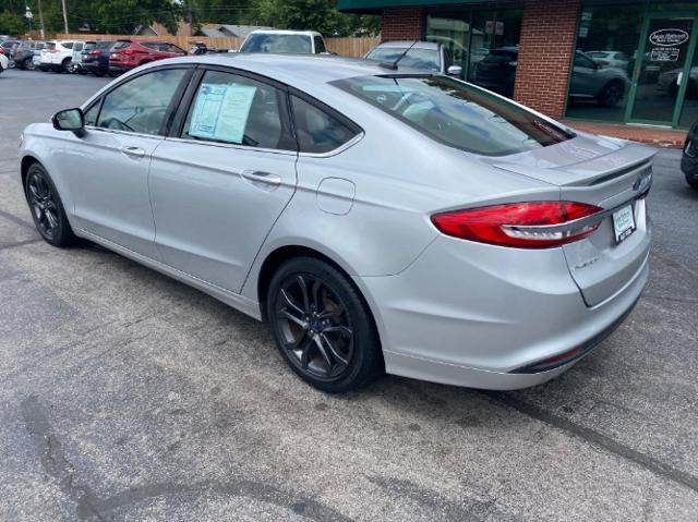 used 2018 Ford Fusion car, priced at $14,980