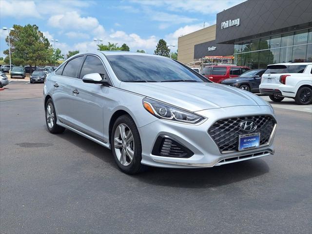 used 2018 Hyundai Sonata car, priced at $17,188