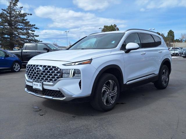 used 2021 Hyundai Santa Fe car, priced at $21,488