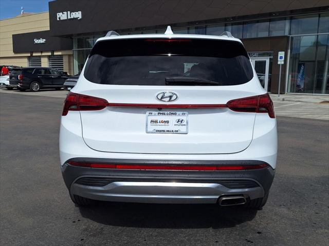used 2021 Hyundai Santa Fe car, priced at $22,988