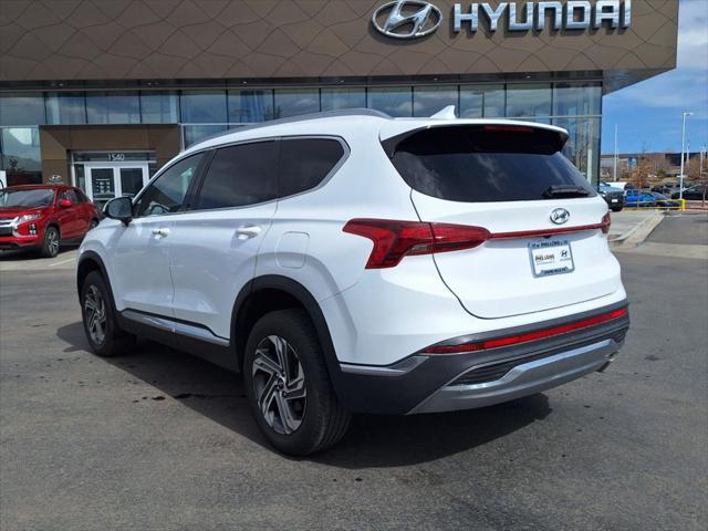 used 2021 Hyundai Santa Fe car, priced at $21,488