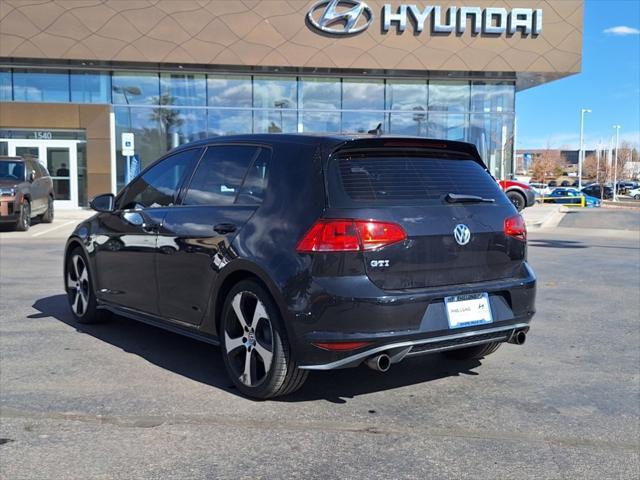 used 2015 Volkswagen Golf GTI car, priced at $12,488