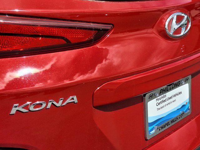 new 2023 Hyundai Kona EV car, priced at $29,988