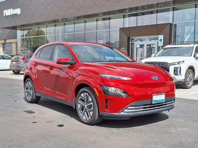 new 2023 Hyundai Kona EV car, priced at $29,988