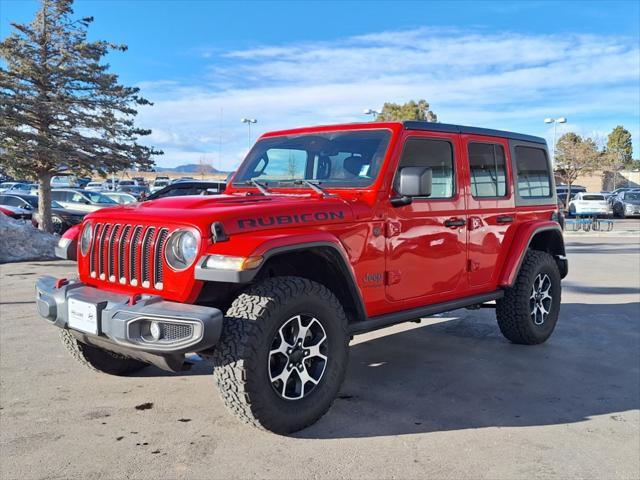 used 2021 Jeep Wrangler Unlimited car, priced at $31,488