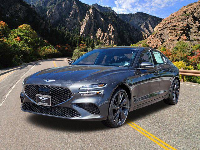 new 2023 Genesis G70 car, priced at $48,303