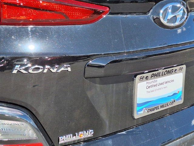 new 2023 Hyundai Kona EV car, priced at $35,979