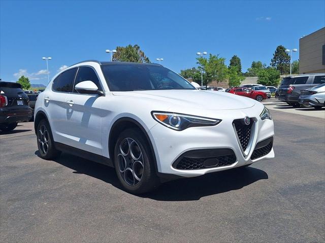 used 2018 Alfa Romeo Stelvio car, priced at $18,588