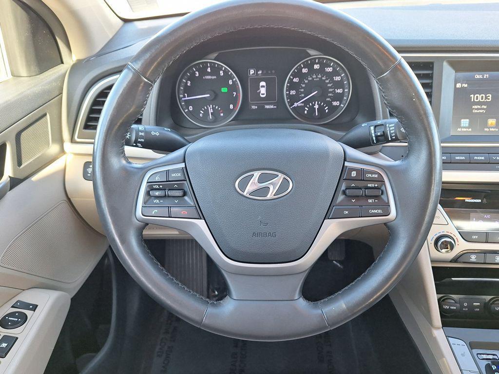 used 2017 Hyundai Elantra car, priced at $10,988