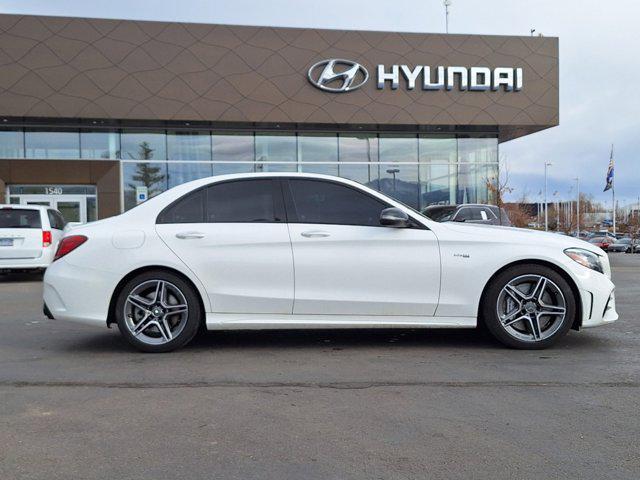 used 2019 Mercedes-Benz AMG C 43 car, priced at $37,888