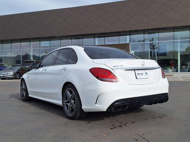 used 2019 Mercedes-Benz AMG C 43 car, priced at $37,888