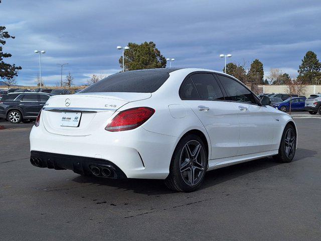 used 2019 Mercedes-Benz AMG C 43 car, priced at $37,888