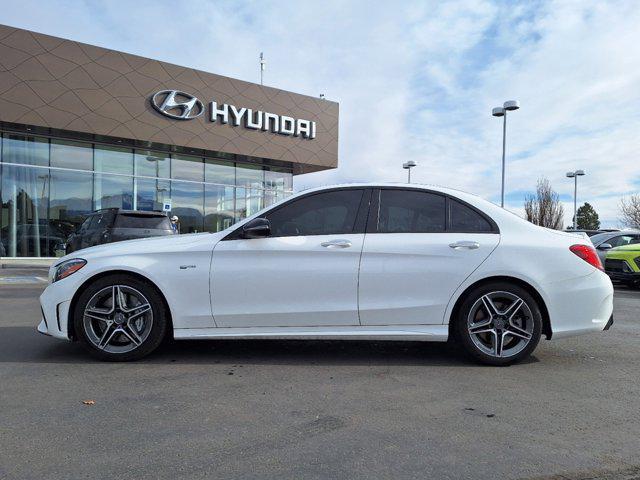 used 2019 Mercedes-Benz AMG C 43 car, priced at $37,888