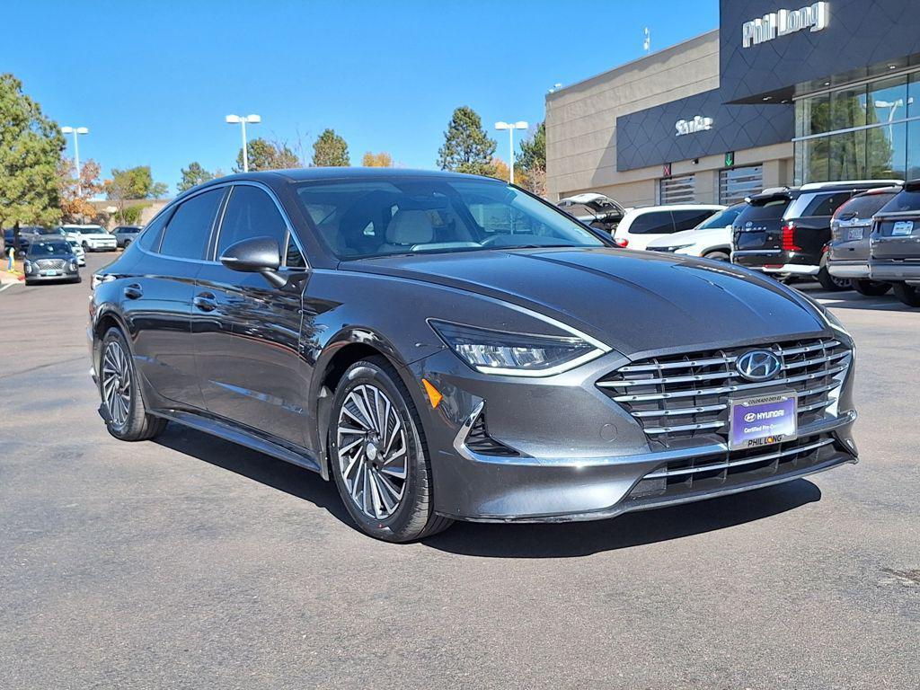 used 2022 Hyundai Sonata Hybrid car, priced at $19,988