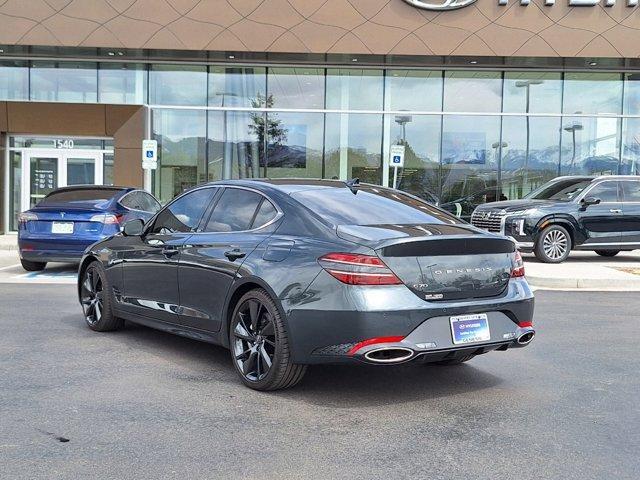 new 2023 Genesis G70 car, priced at $55,854