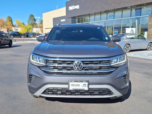 used 2021 Volkswagen Atlas Cross Sport car, priced at $22,988