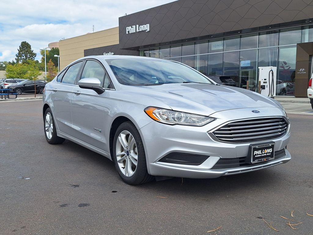 used 2018 Ford Fusion Hybrid car, priced at $17,988