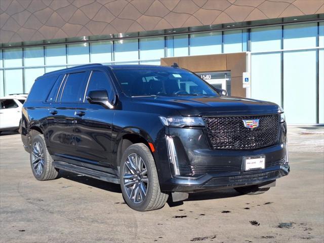 used 2021 Cadillac Escalade ESV car, priced at $76,488