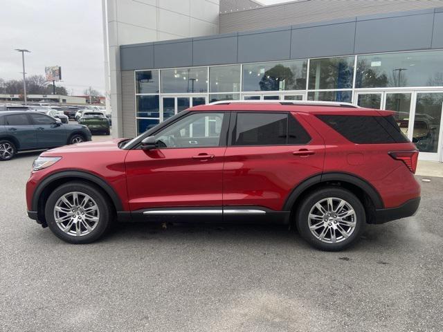 new 2025 Ford Explorer car, priced at $50,345