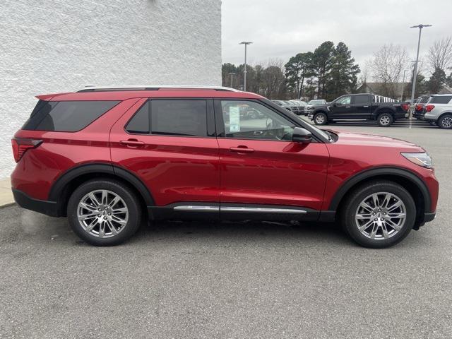 new 2025 Ford Explorer car, priced at $50,345