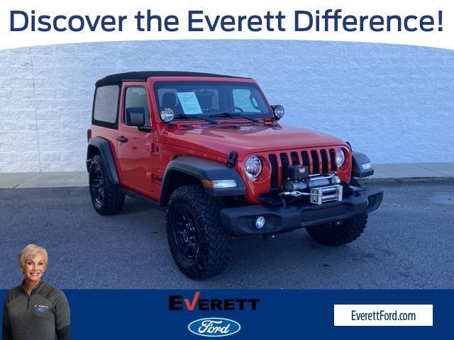 used 2024 Jeep Wrangler car, priced at $31,755