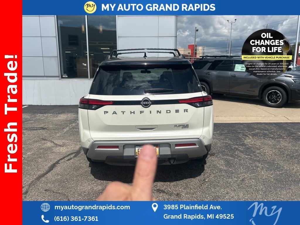 used 2022 Nissan Pathfinder car, priced at $35,989
