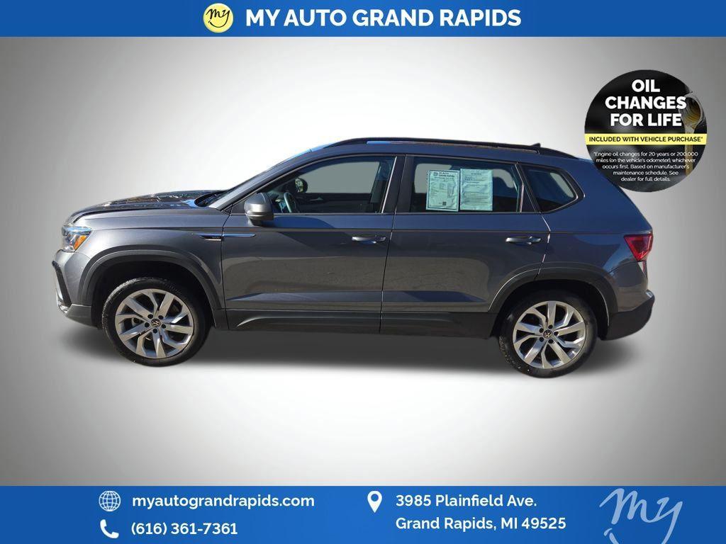 used 2023 Volkswagen Taos car, priced at $19,988