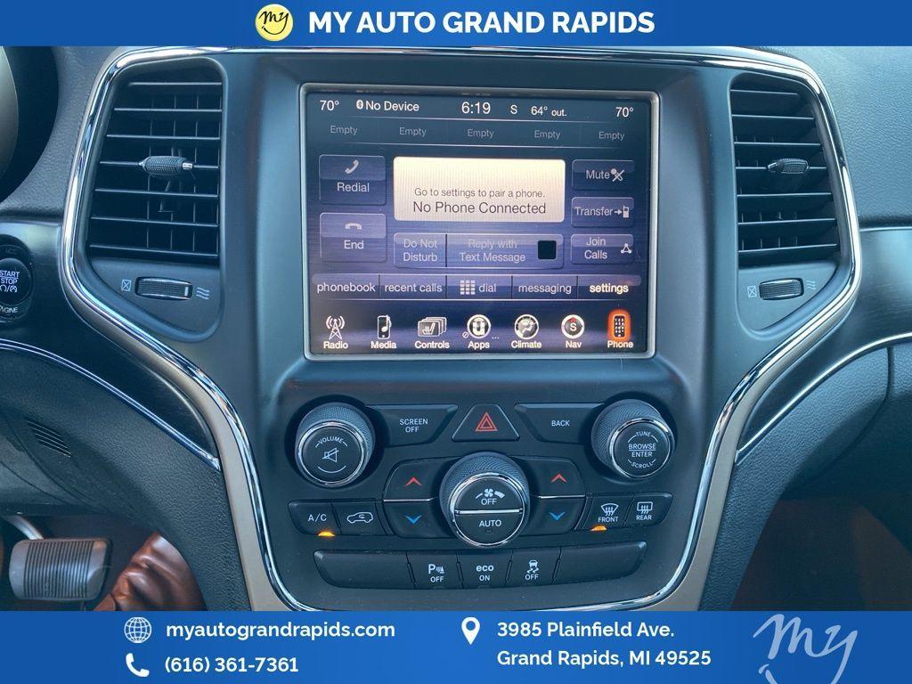 used 2015 Jeep Grand Cherokee car, priced at $10,488