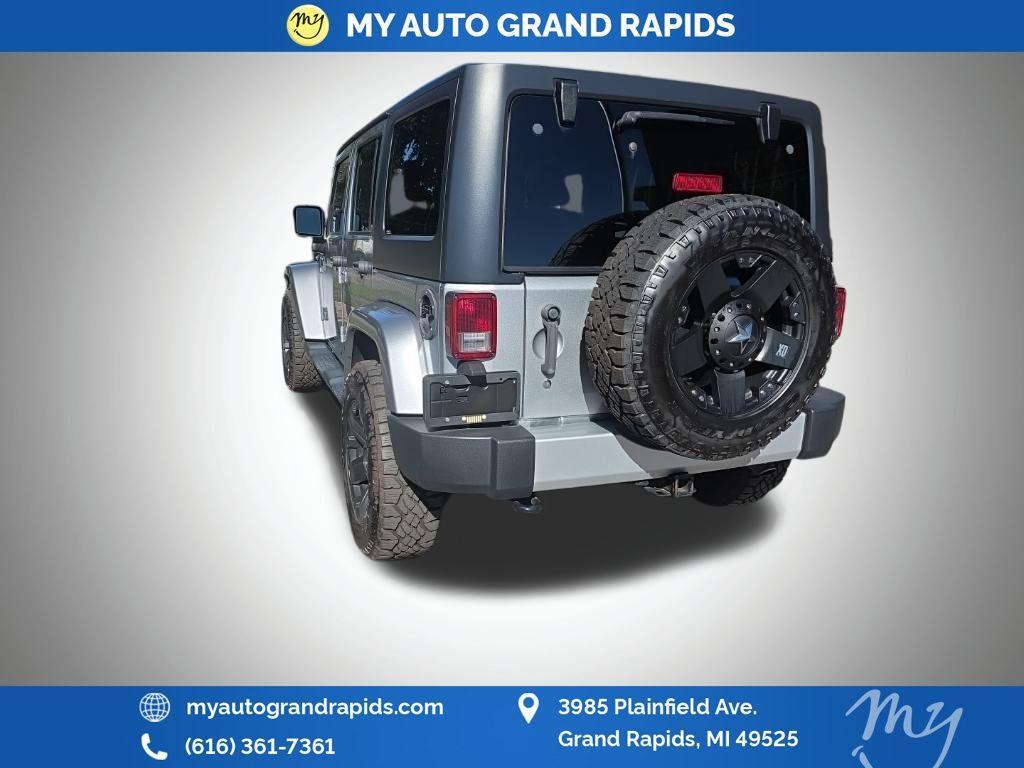 used 2014 Jeep Wrangler Unlimited car, priced at $14,605