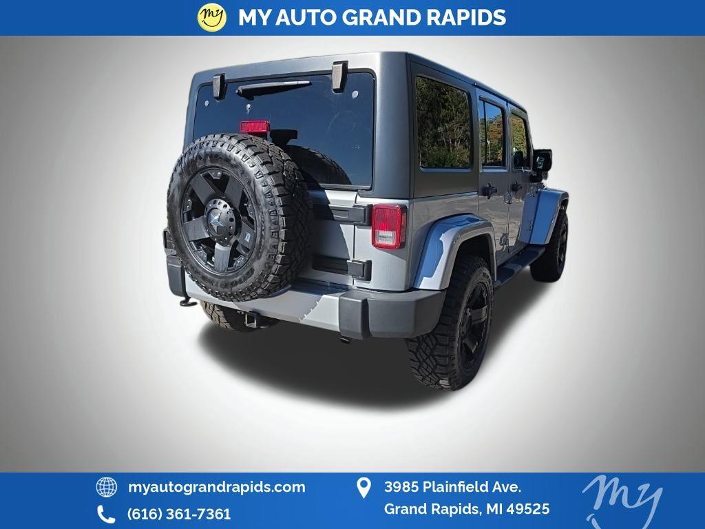 used 2014 Jeep Wrangler Unlimited car, priced at $14,605