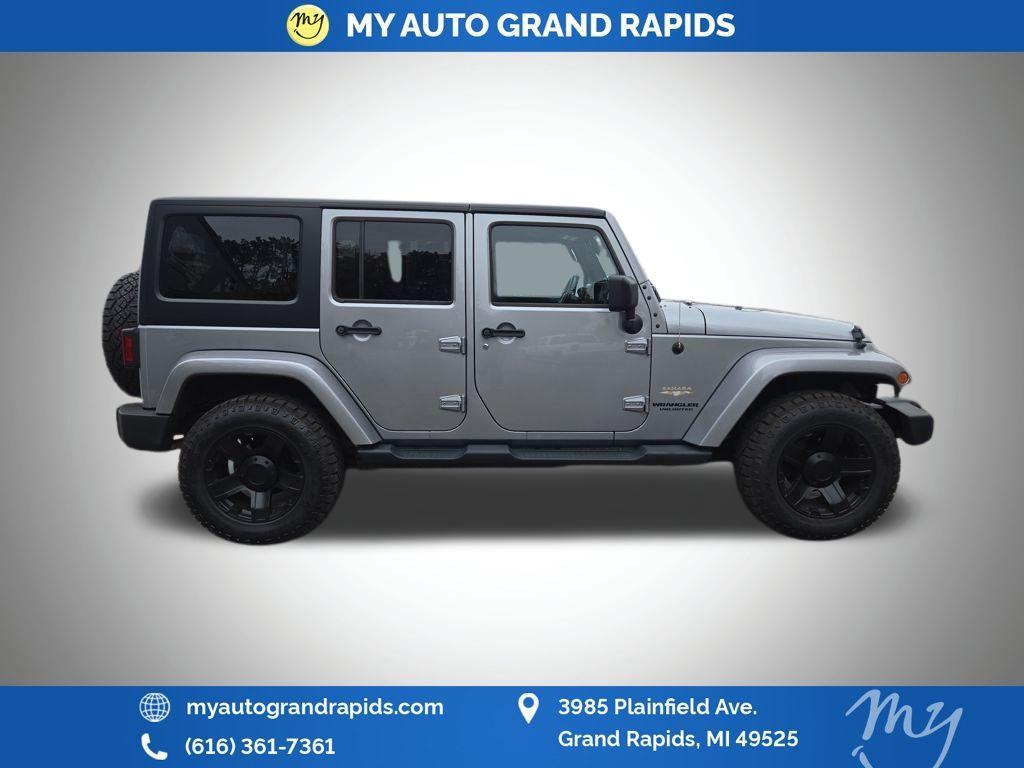 used 2014 Jeep Wrangler Unlimited car, priced at $14,605