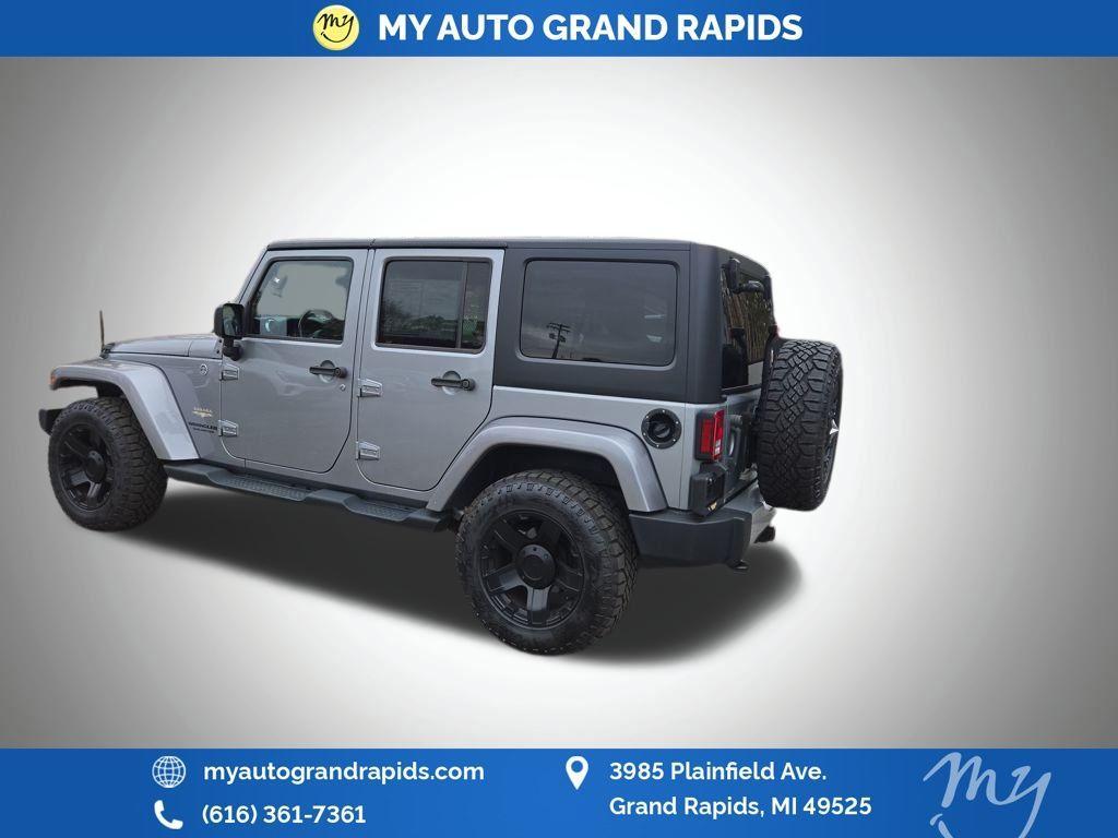 used 2014 Jeep Wrangler Unlimited car, priced at $14,605