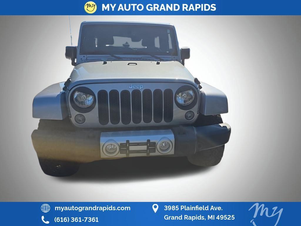 used 2014 Jeep Wrangler Unlimited car, priced at $14,605