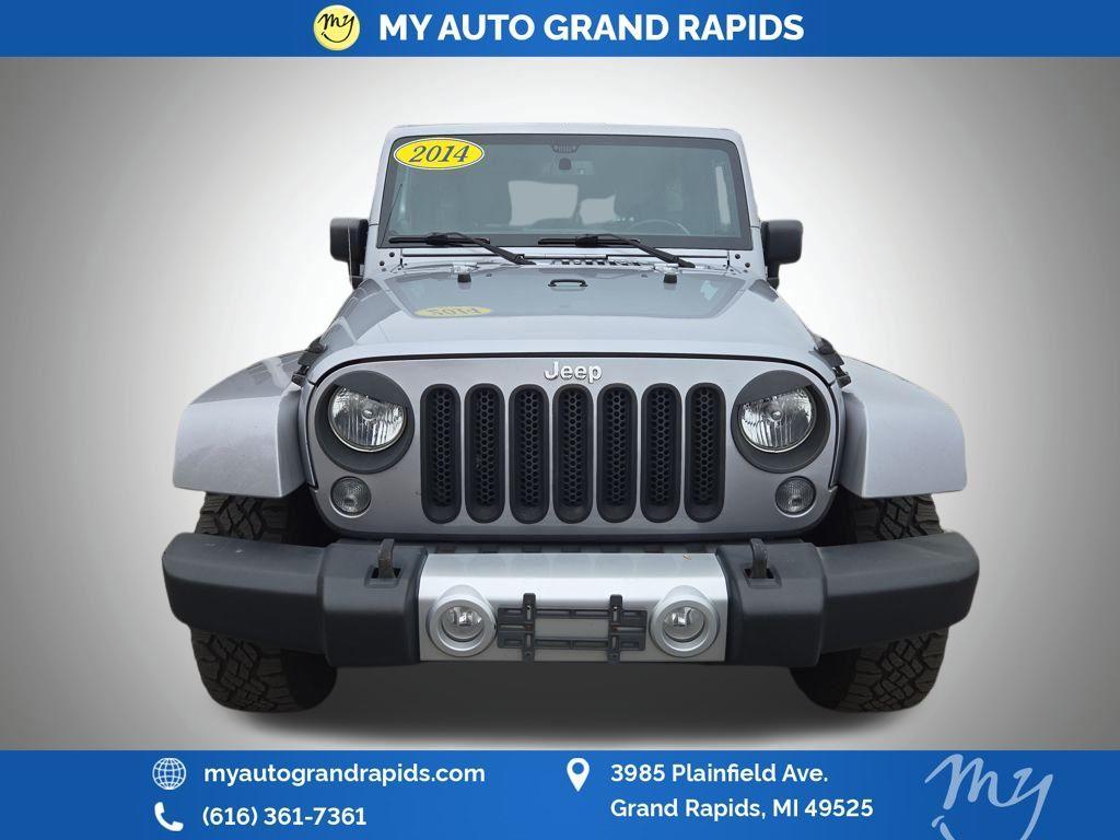 used 2014 Jeep Wrangler Unlimited car, priced at $14,605