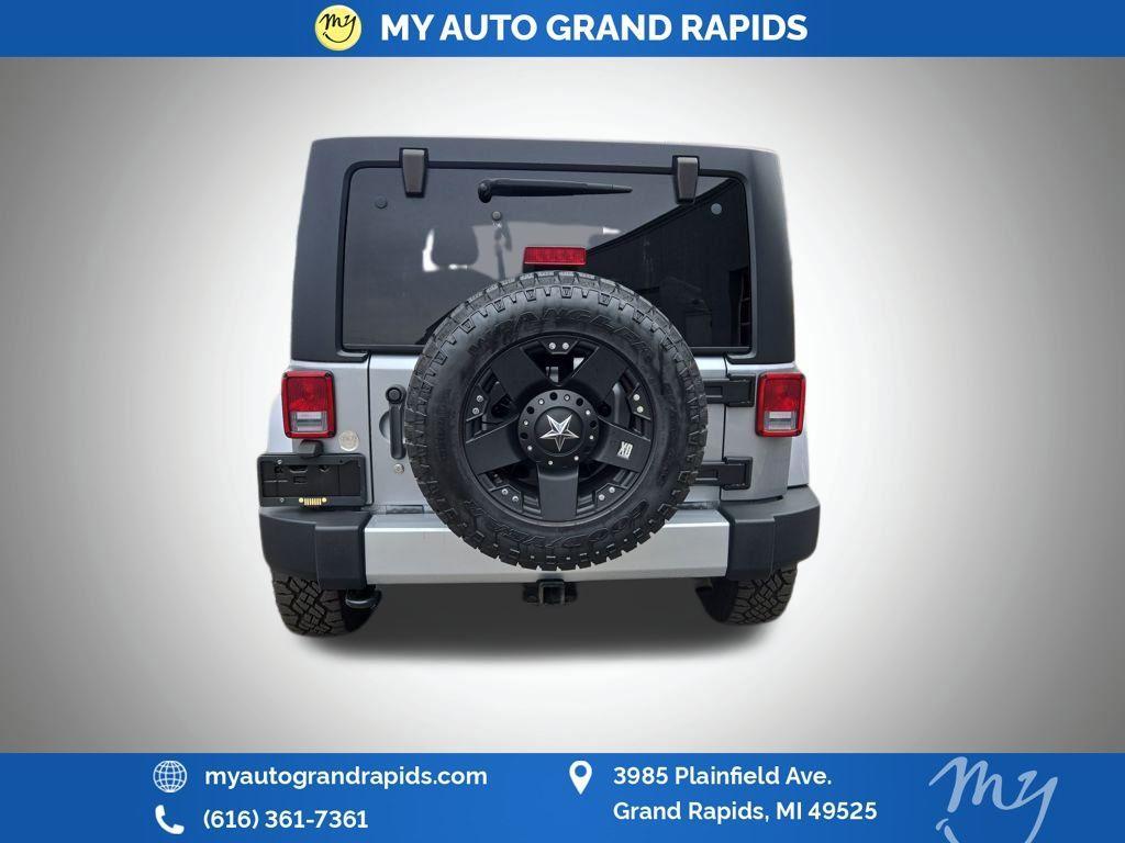 used 2014 Jeep Wrangler Unlimited car, priced at $14,605