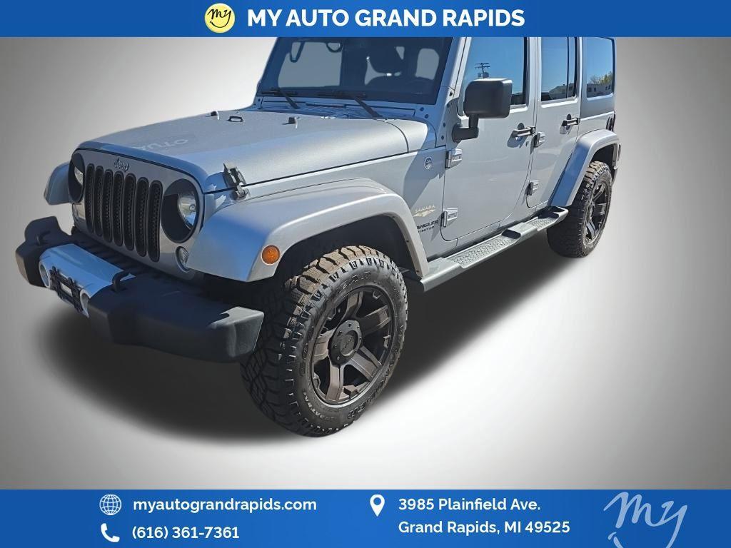 used 2014 Jeep Wrangler Unlimited car, priced at $14,605
