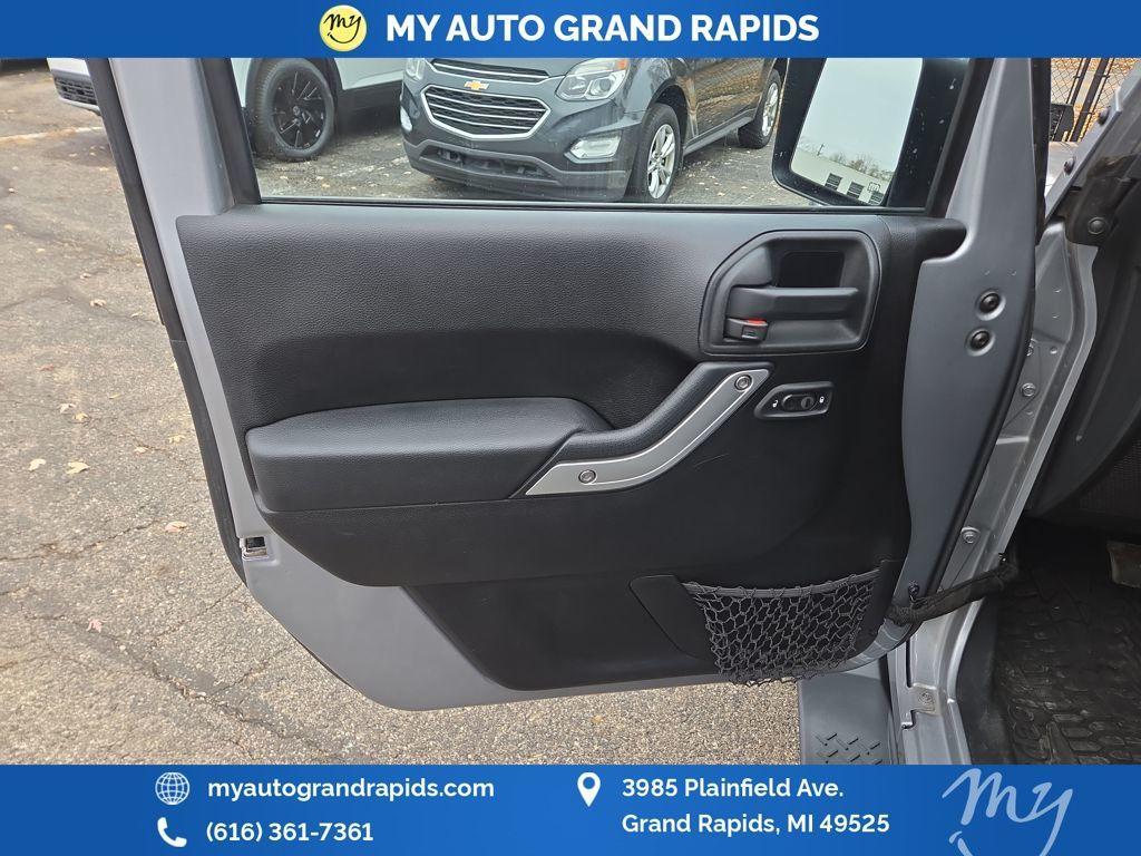 used 2014 Jeep Wrangler Unlimited car, priced at $14,605