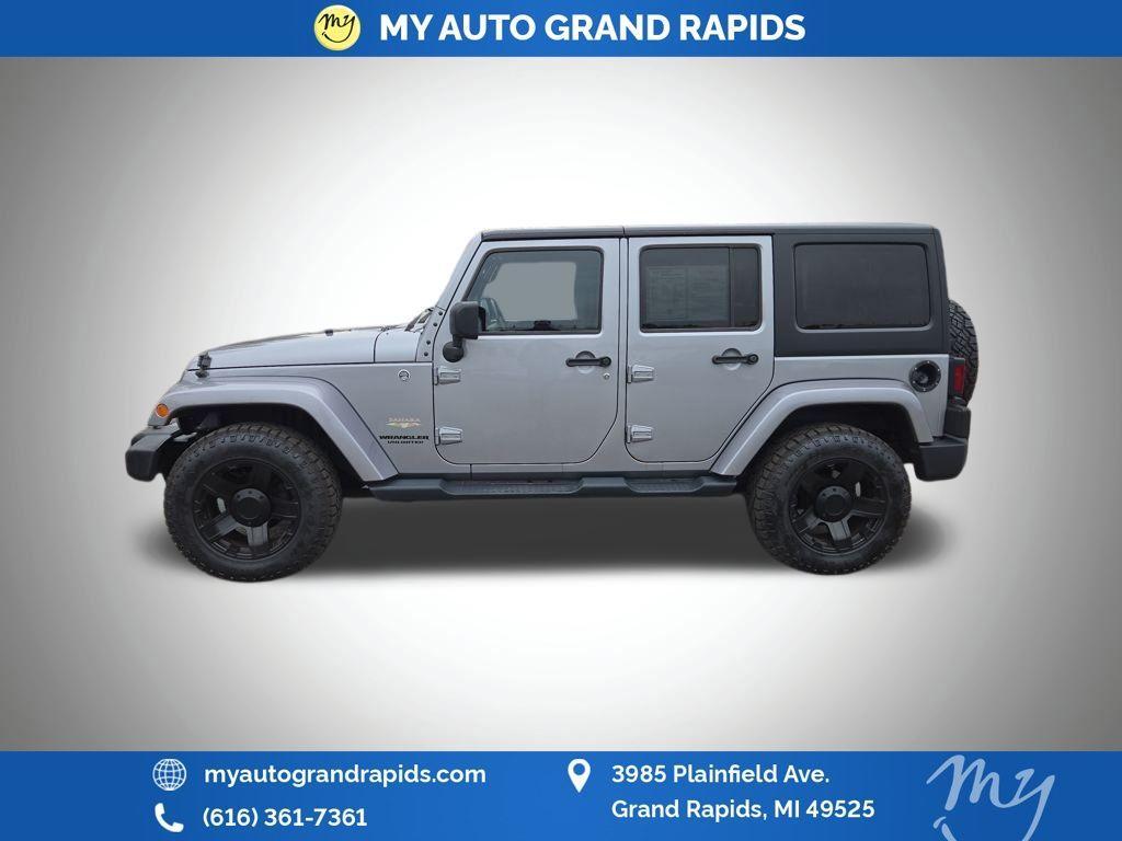 used 2014 Jeep Wrangler Unlimited car, priced at $14,605