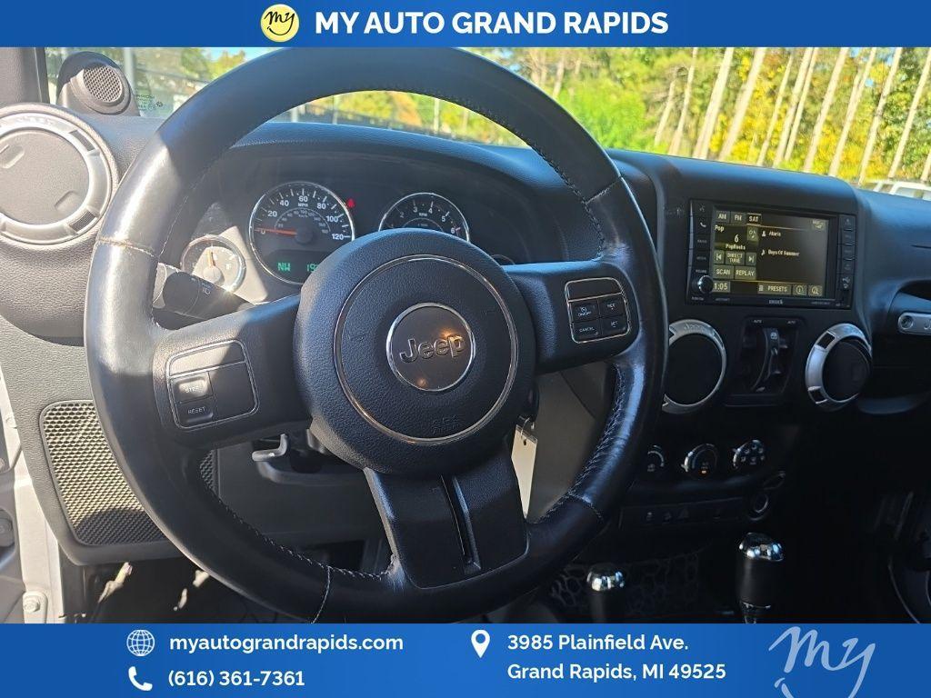 used 2014 Jeep Wrangler Unlimited car, priced at $14,605