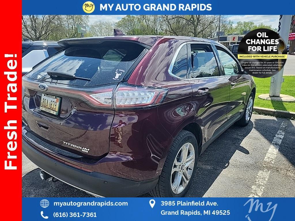 used 2017 Ford Edge car, priced at $17,639