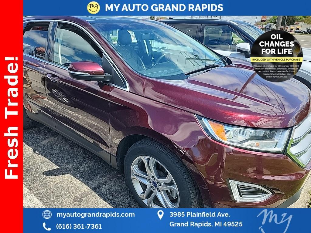 used 2017 Ford Edge car, priced at $17,639
