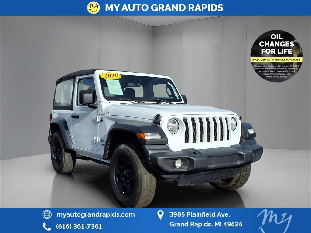 used 2020 Jeep Wrangler car, priced at $24,482