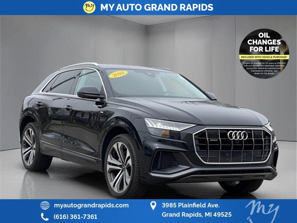 used 2022 Audi Q8 car, priced at $49,268